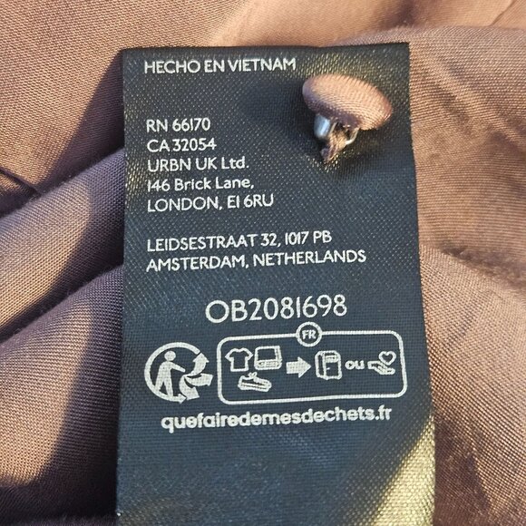 Anthropologie Women’s Mauve Viscose Asymmetric Midi Skirt M Minimalist Quiet Lux - Picture 10 of 14